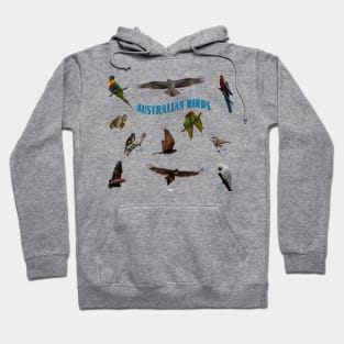 Australian native birds collection Hoodie